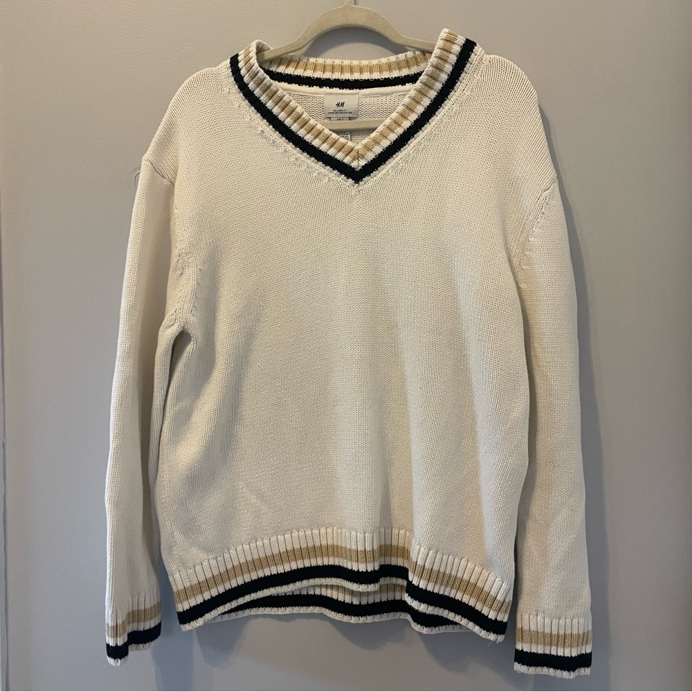 Relaxed Fit Cotton Sweater